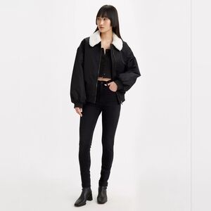 Levi's Mile High Super Skinny Women's Jeans - Black Sz 24